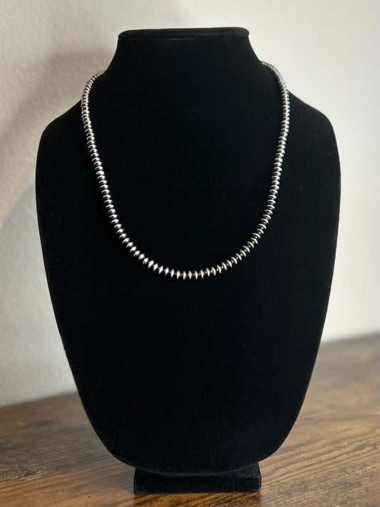 6mm Saucer Necklace